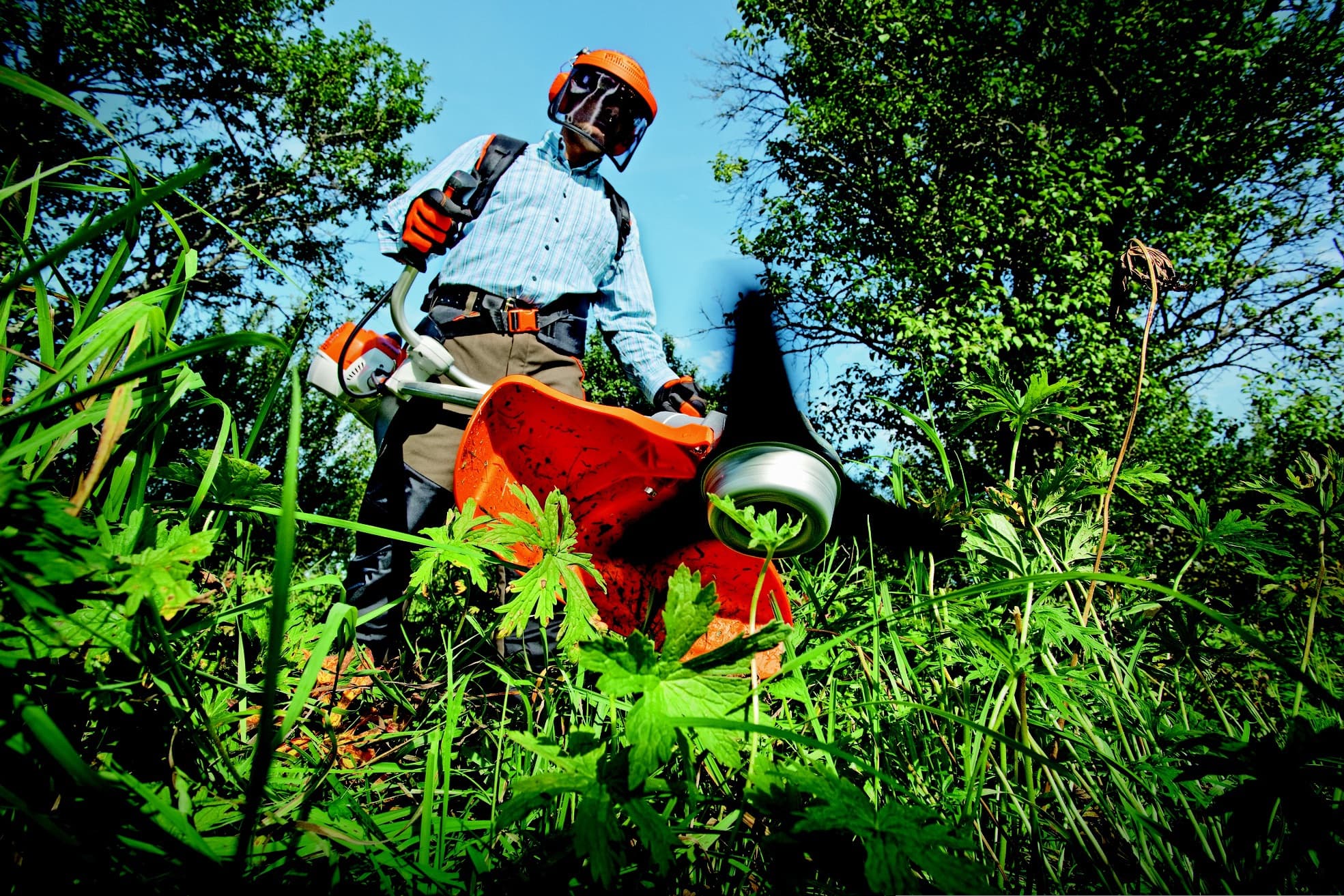 Lawn mowing